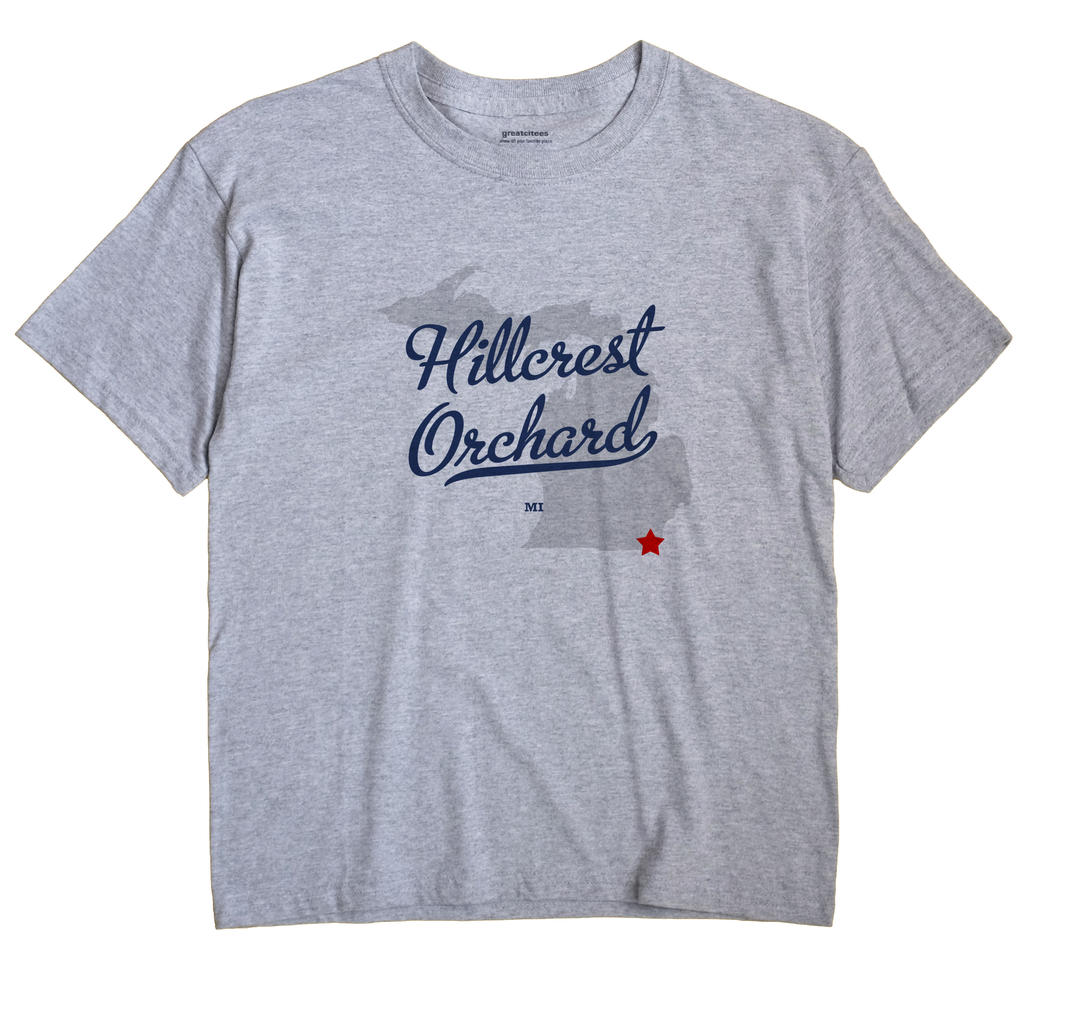 Hillcrest Orchard, Michigan MI Souvenir Shirt