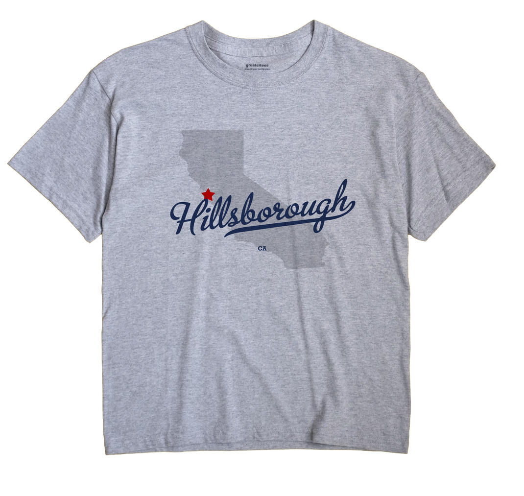Hillsborough, California CA Souvenir Shirt