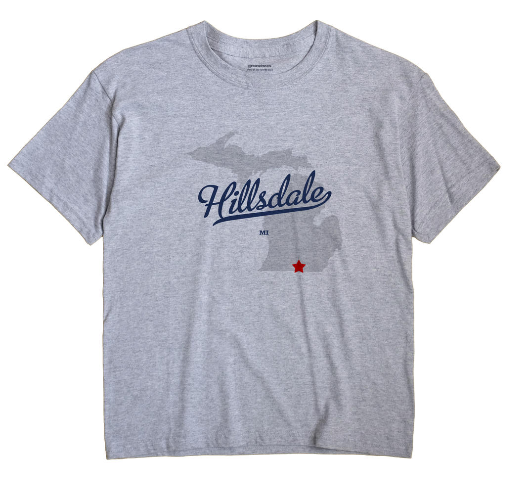 Hillsdale, Michigan MI Souvenir Shirt