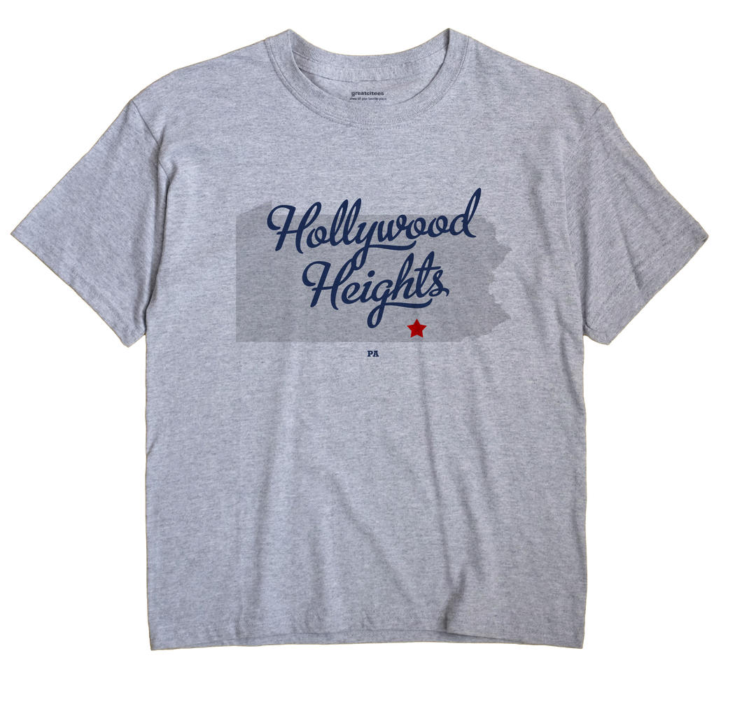 Hollywood Heights, Pennsylvania PA Souvenir Shirt