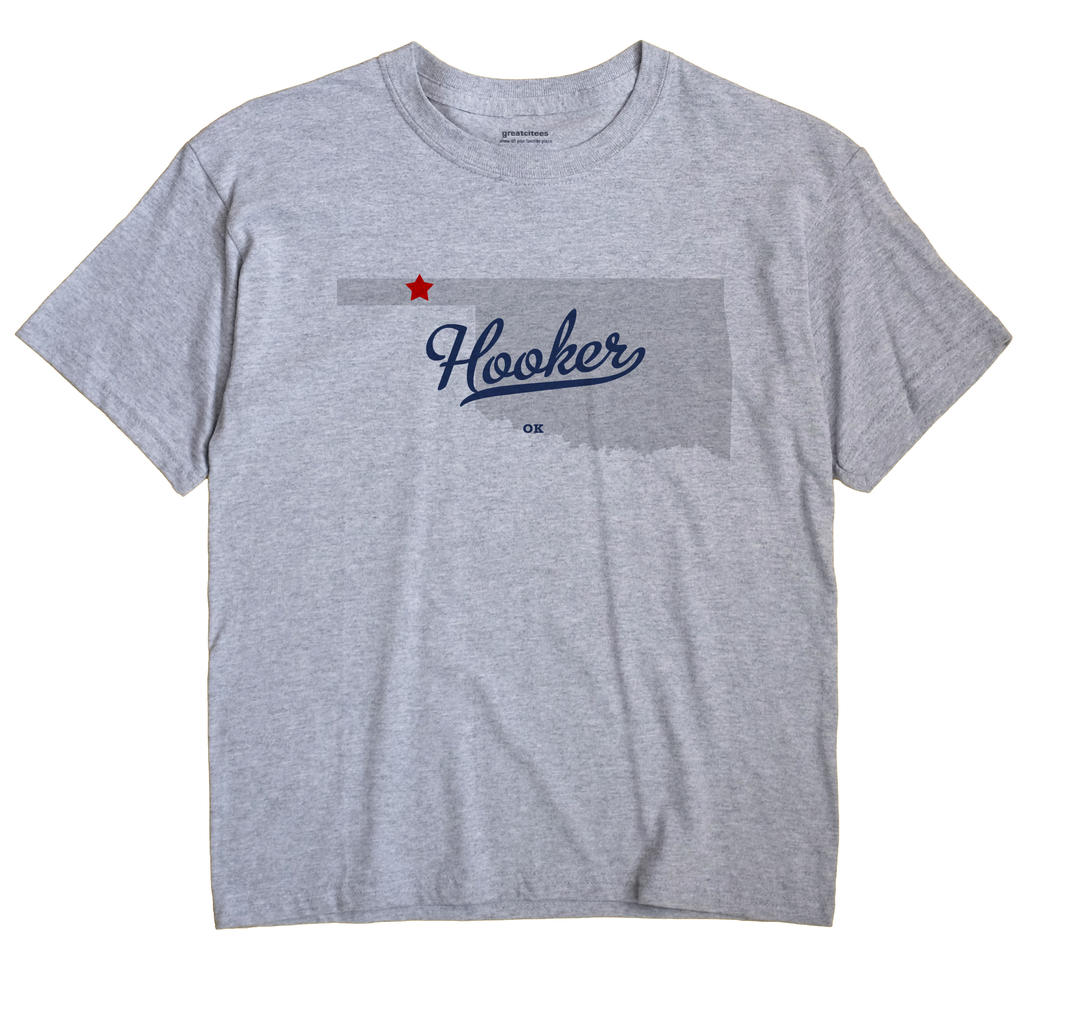 Hooker, Oklahoma OK Souvenir Shirt