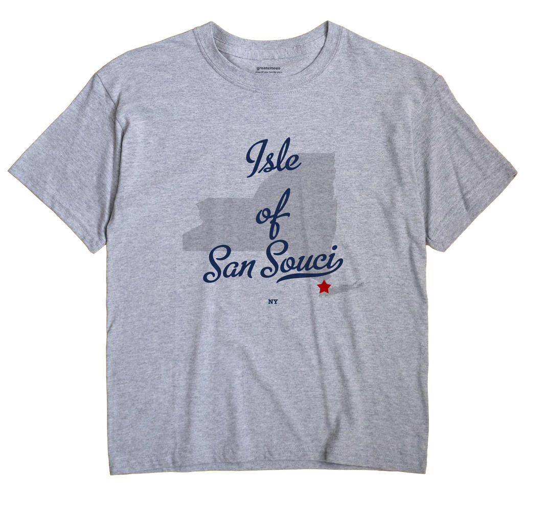 Isle of San Souci, New York NY Souvenir Shirt