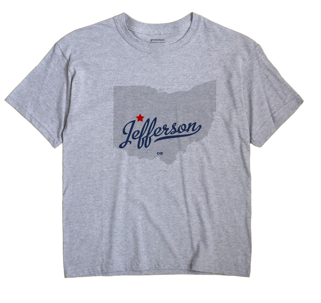 Jefferson, Logan County, Ohio OH Souvenir Shirt