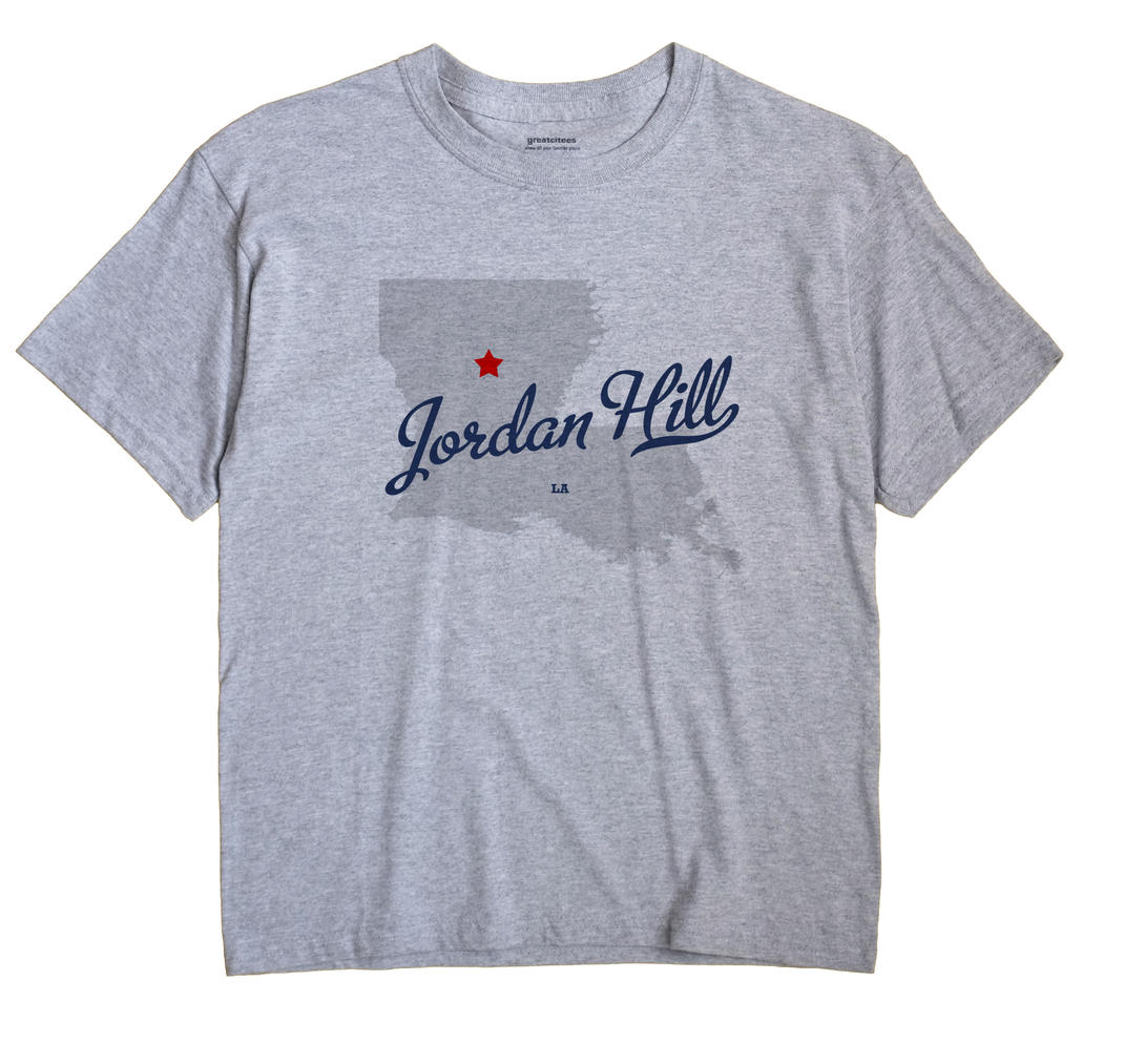 Jordan Hill, Louisiana LA Souvenir Shirt