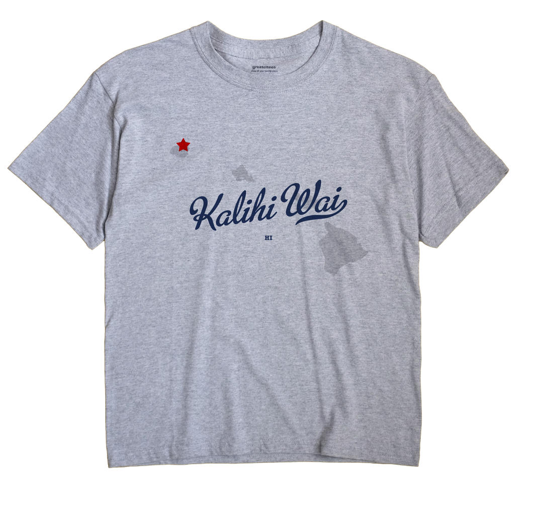 Kalihi Wai, Hawaii HI Souvenir Shirt