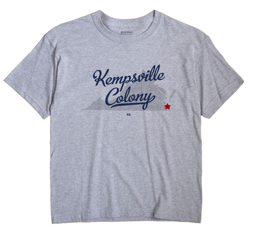 Kempsville Colony, Virginia VA Souvenir Shirt