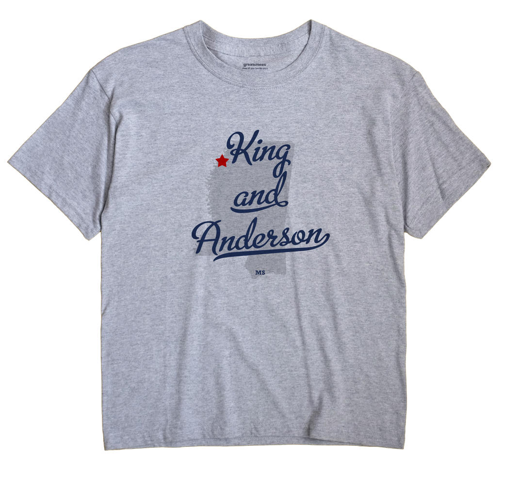 King and Anderson, Mississippi MS Souvenir Shirt
