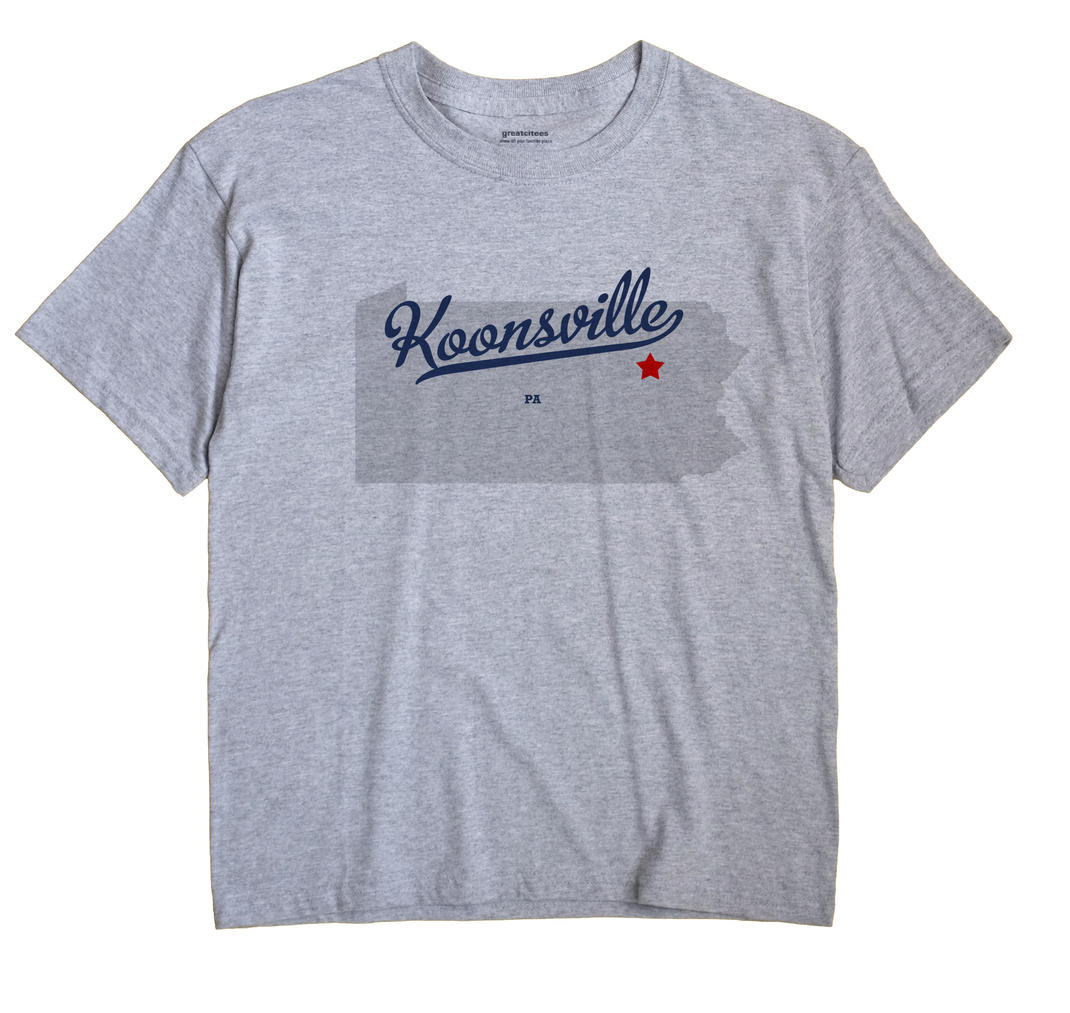 Koonsville, Pennsylvania PA Souvenir Shirt