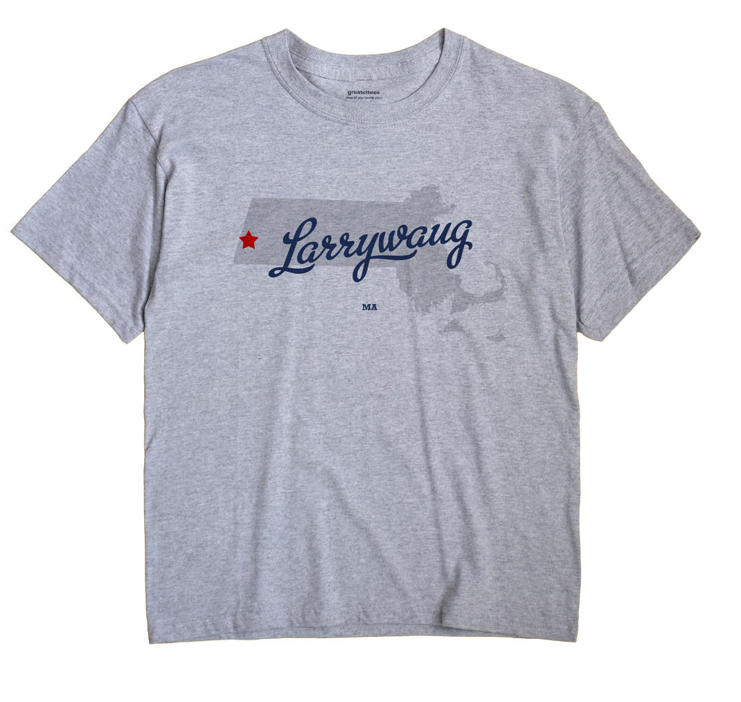 Larrywaug, Massachusetts MA Souvenir Shirt