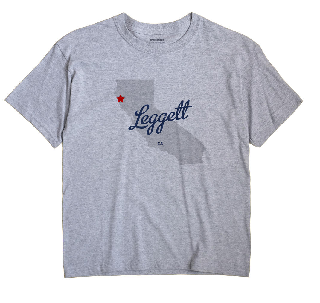 Leggett, California CA Souvenir Shirt