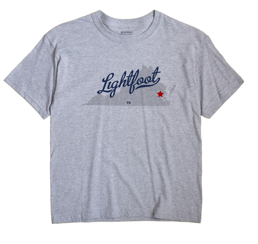 Lightfoot, Virginia VA Souvenir Shirt