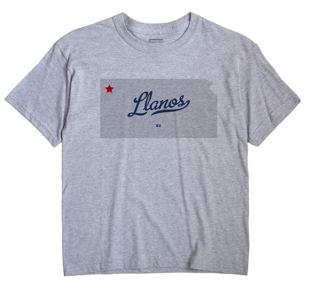 Llanos, Kansas KS Souvenir Shirt