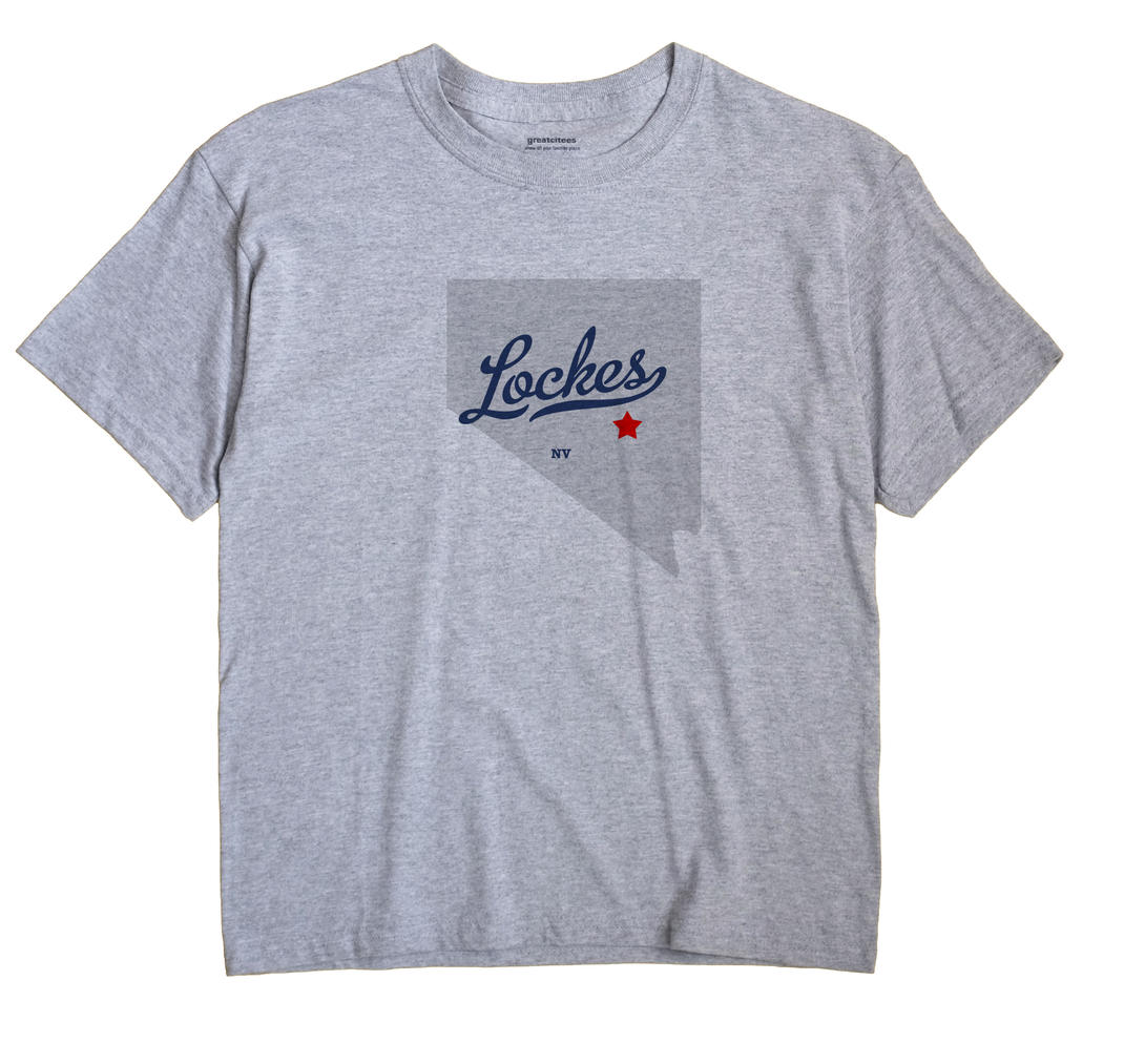 Lockes, Nevada NV Souvenir Shirt