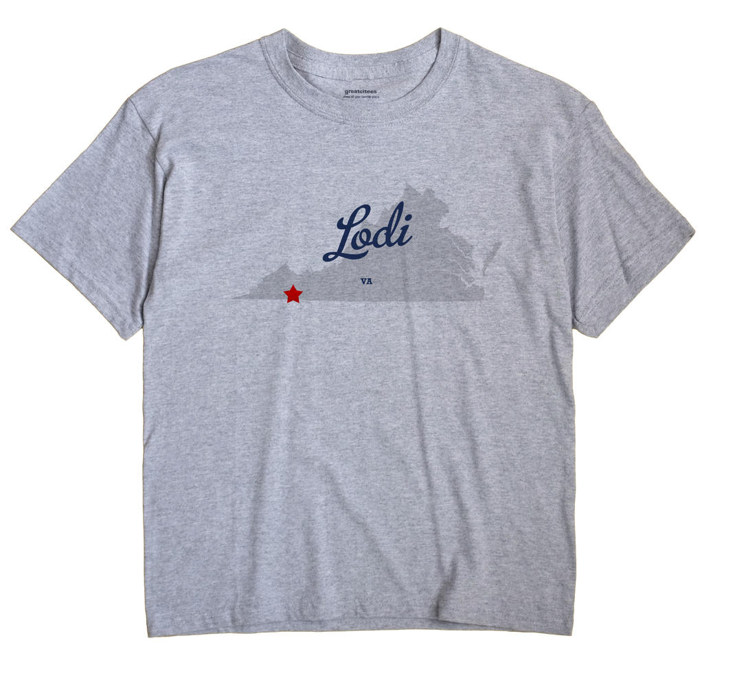 Lodi, Virginia VA Souvenir Shirt