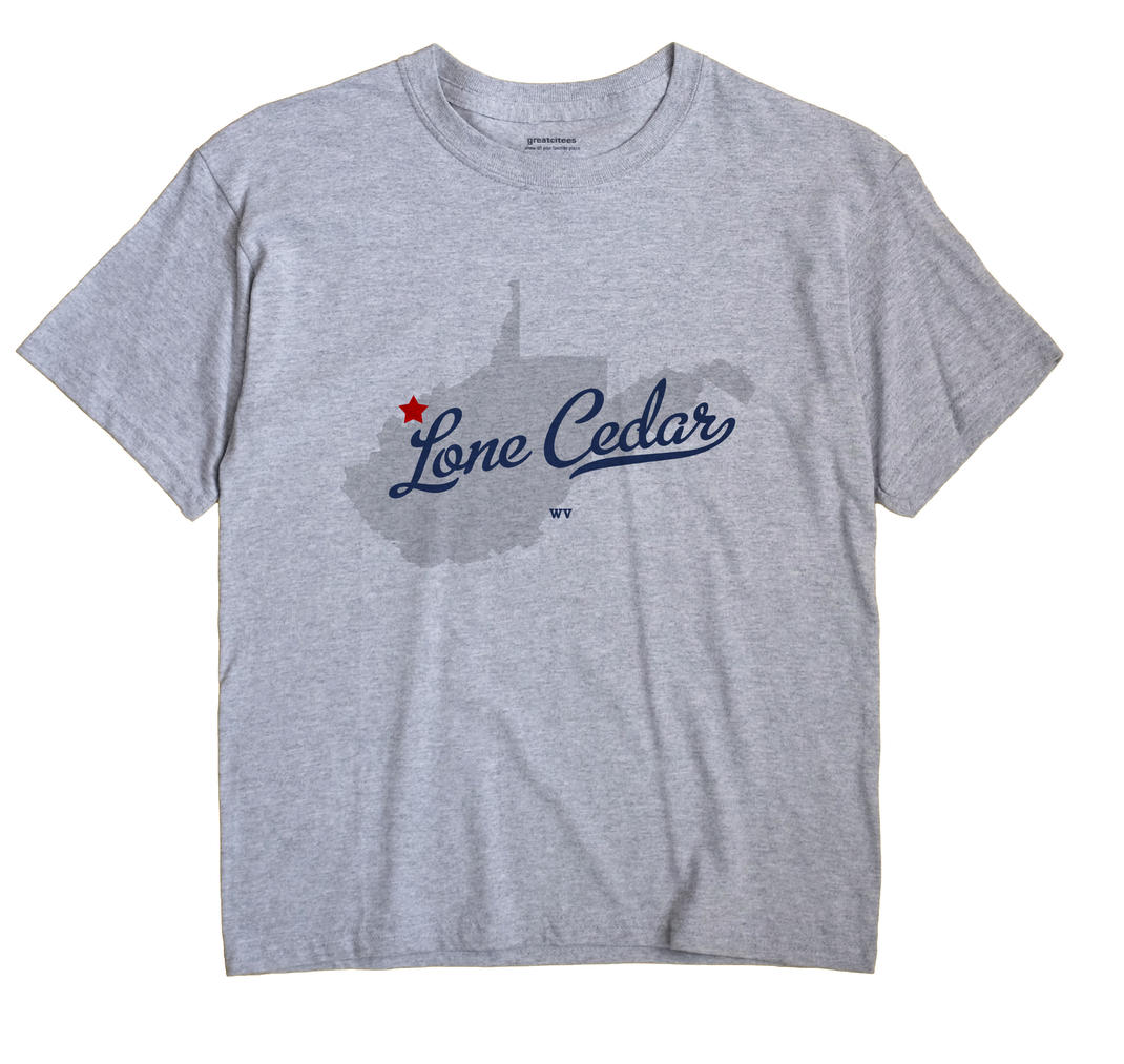 Lone Cedar, West Virginia WV Souvenir Shirt