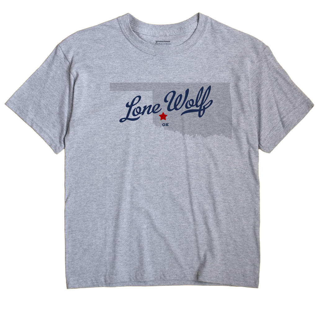 Lone Wolf, Oklahoma OK Souvenir Shirt