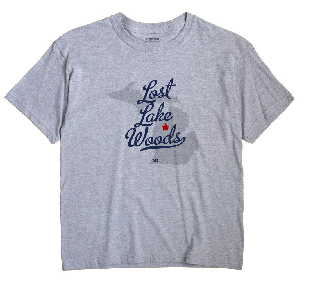Lost Lake Woods, Missaukee County, Michigan MI Souvenir Shirt