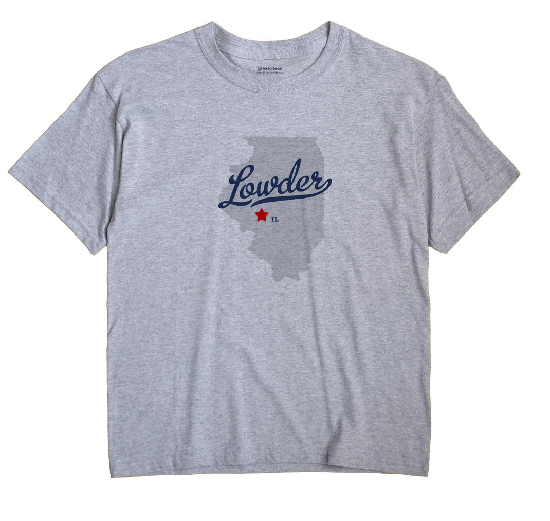 Lowder, Illinois IL Souvenir Shirt