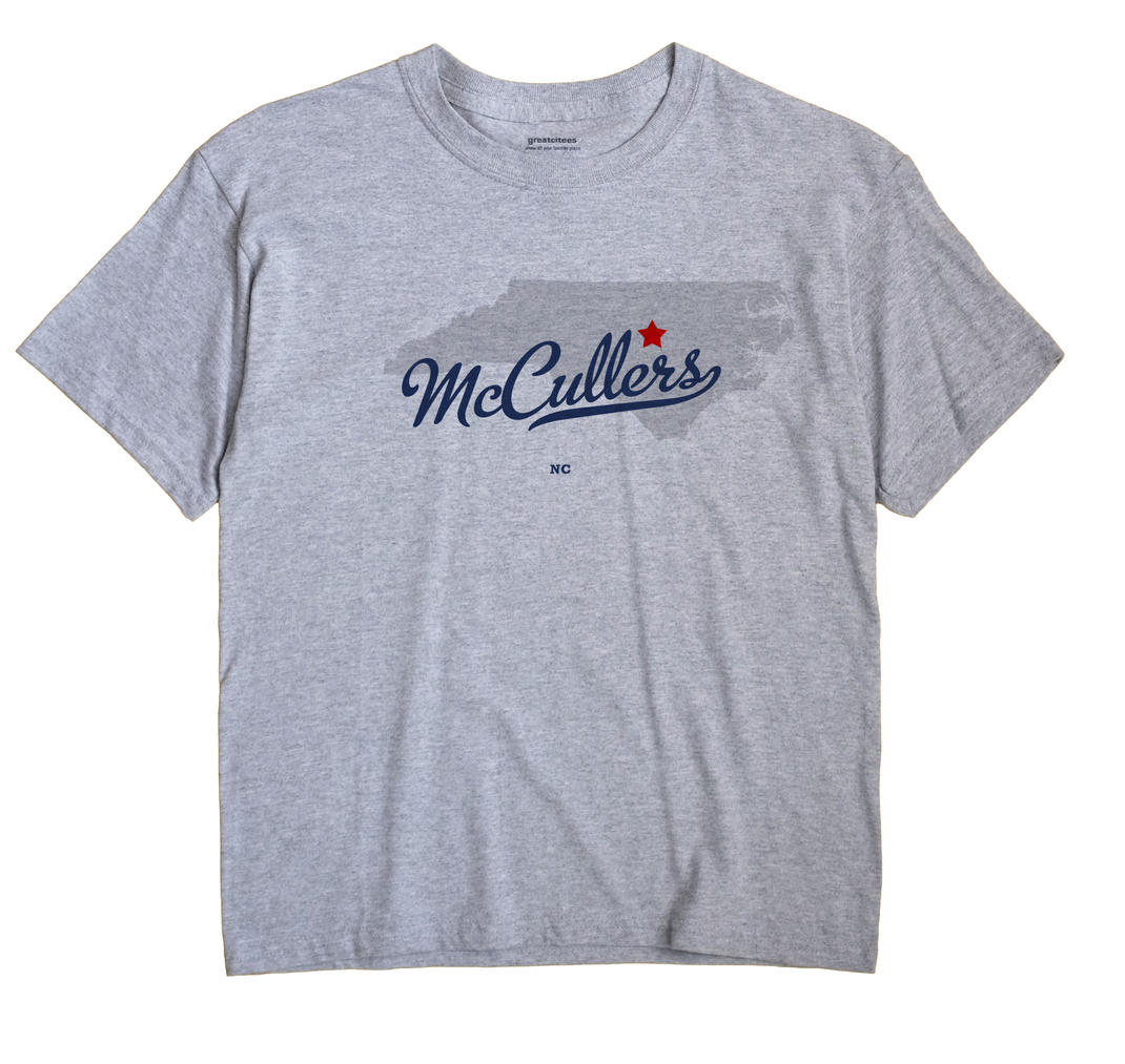 McCullers, North Carolina NC Souvenir Shirt