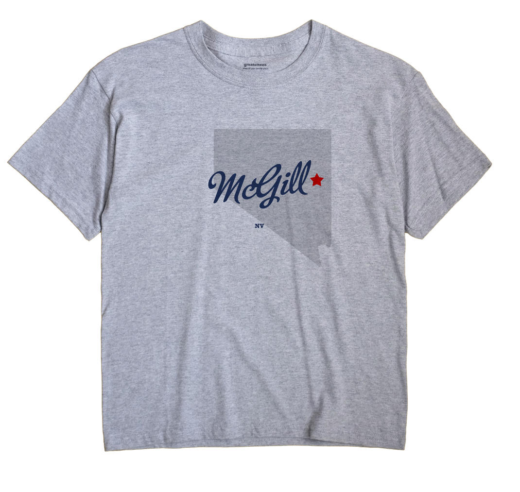 McGill, Nevada NV Souvenir Shirt