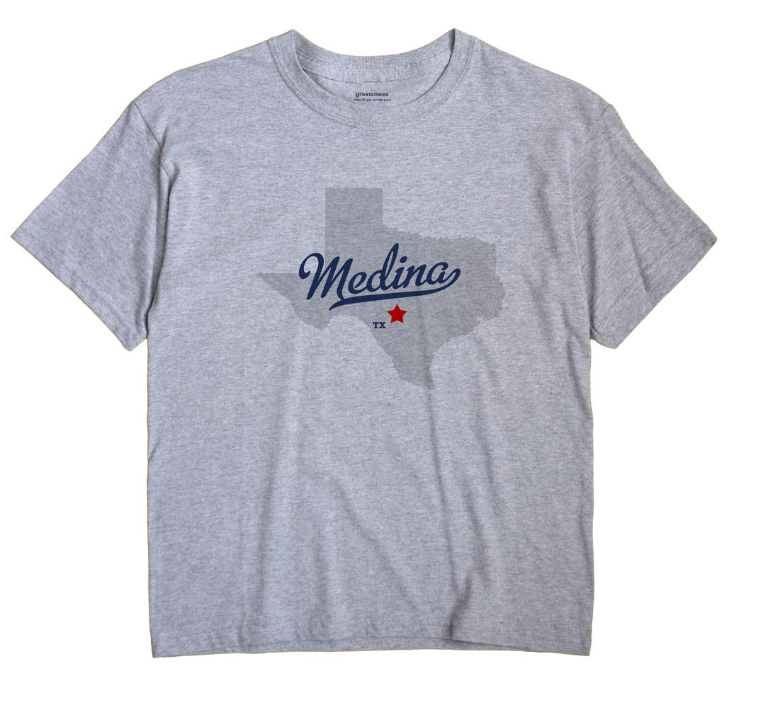 Medina, Bandera County, Texas TX Souvenir Shirt