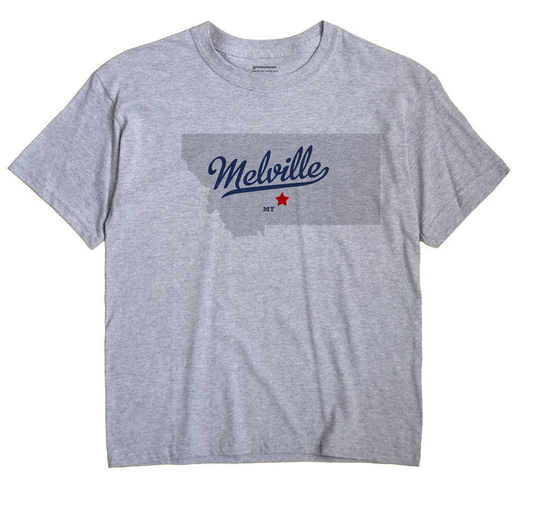 Melville, Montana MT Souvenir Shirt