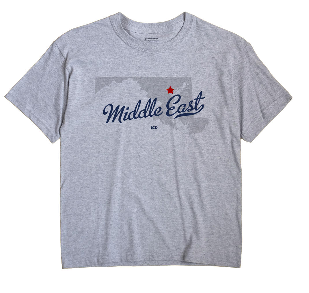 Middle East, Maryland MD Souvenir Shirt
