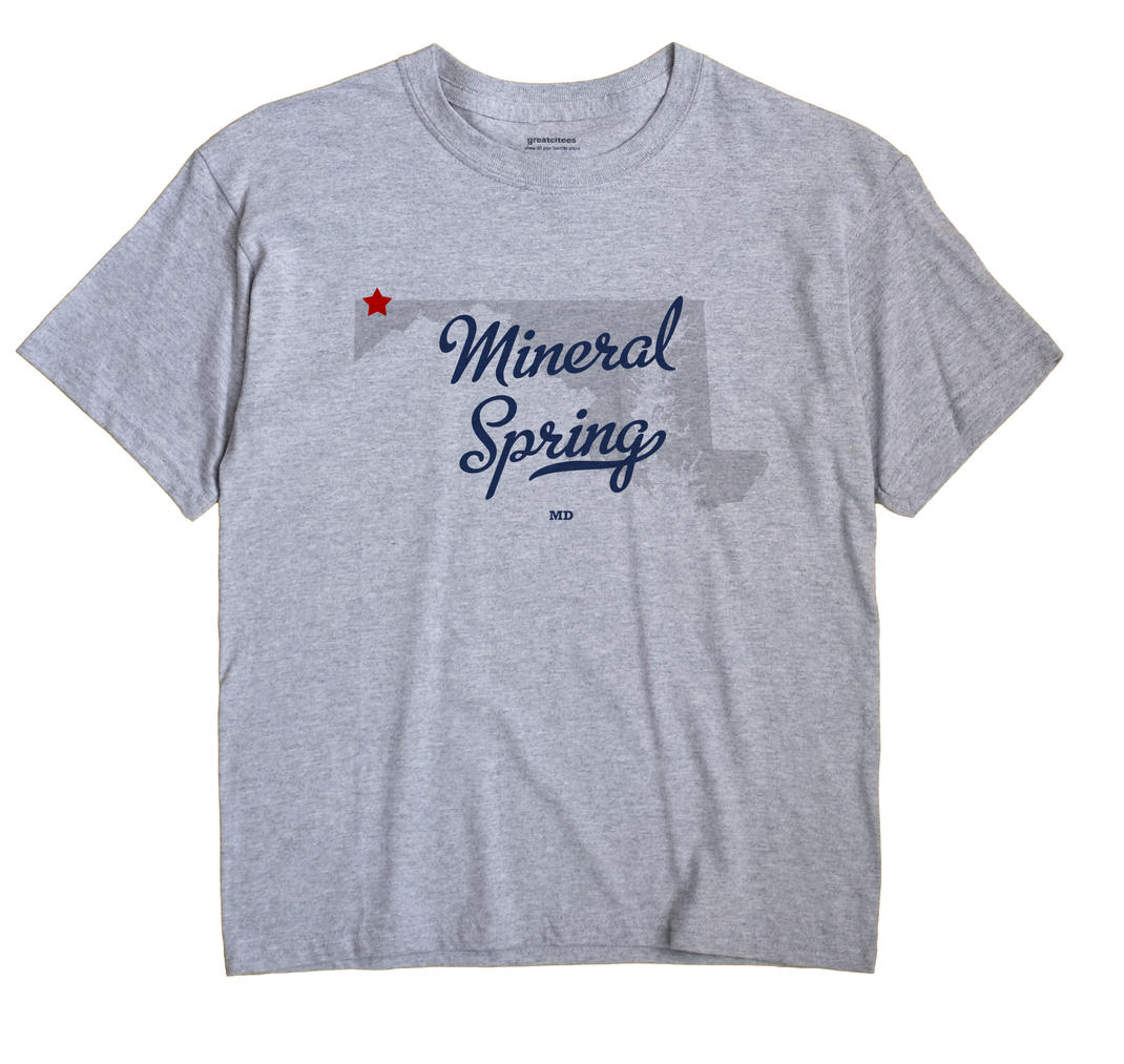 Mineral Spring, Maryland MD Souvenir Shirt