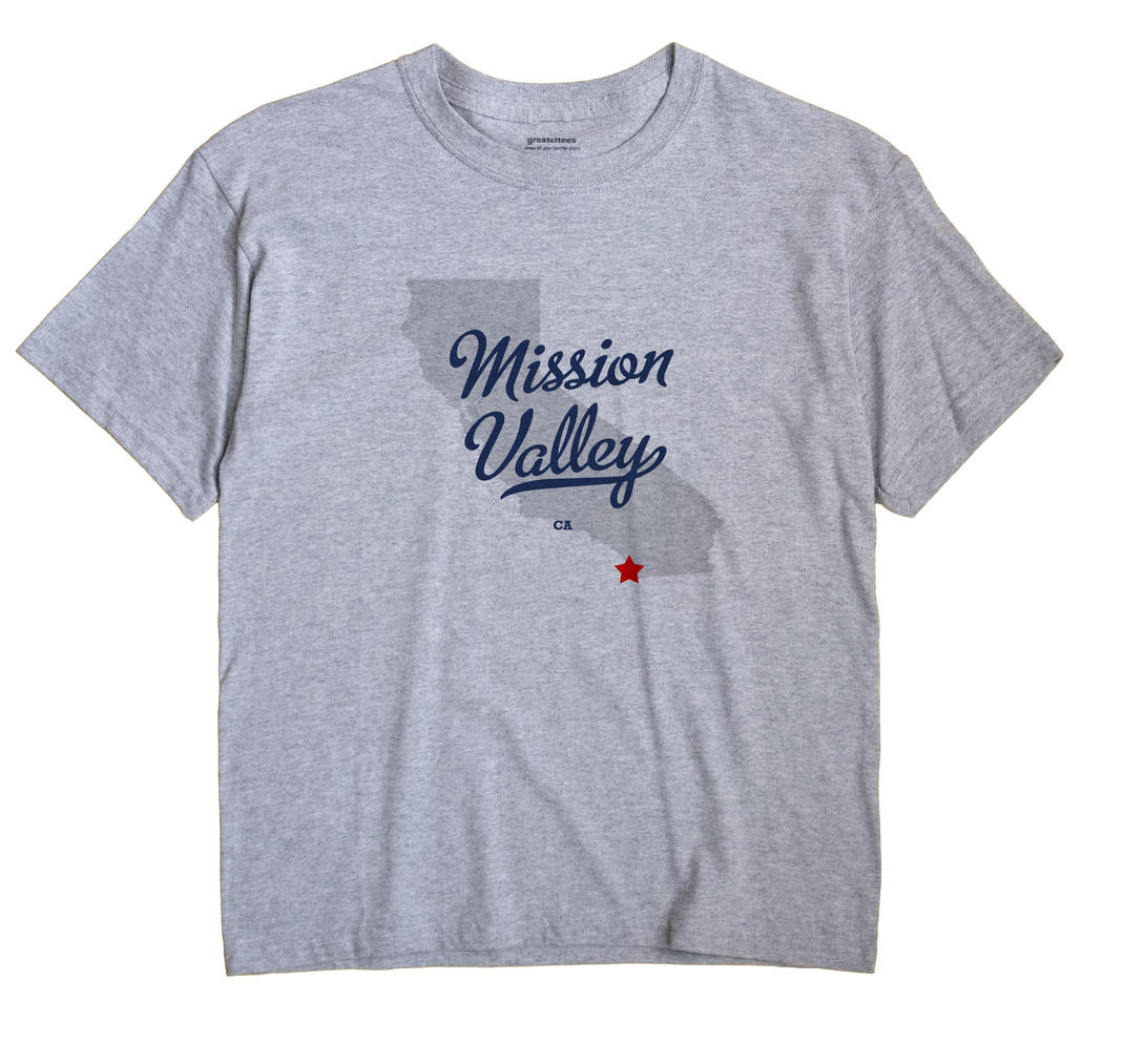 Mission Valley, California CA Souvenir Shirt