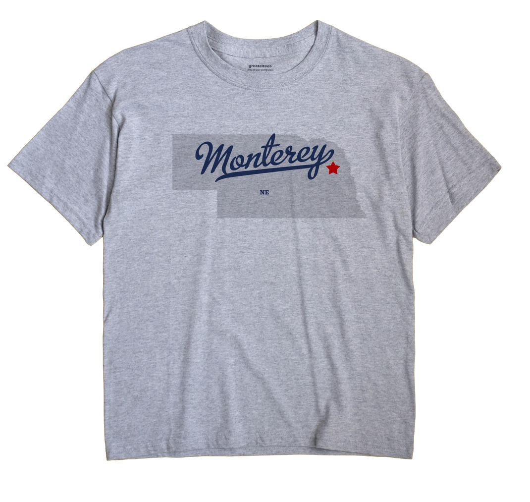 Monterey, Nebraska NE Souvenir Shirt