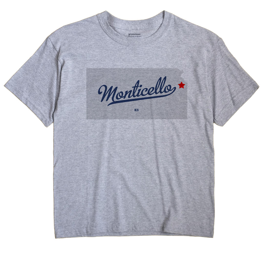 Monticello, Kansas KS Souvenir Shirt