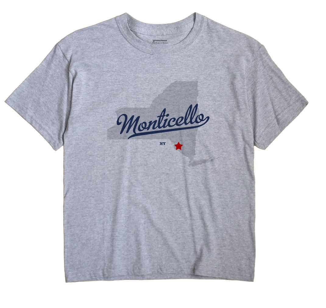 Monticello, New York NY Souvenir Shirt