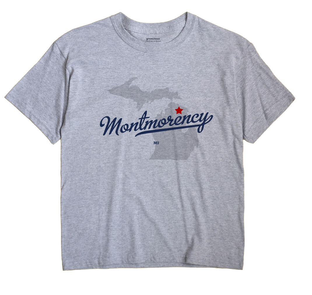 Montmorency, Michigan MI Souvenir Shirt