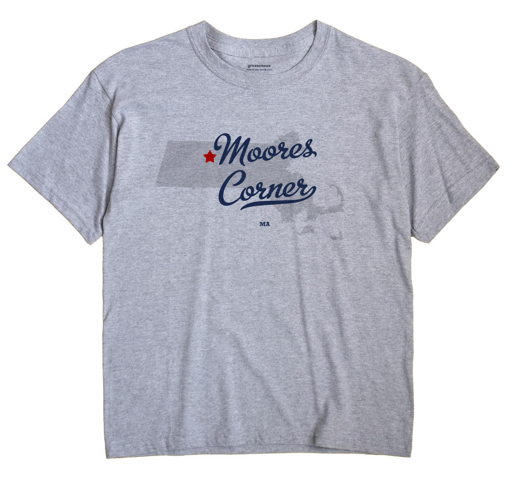 Moores Corner, Massachusetts MA Souvenir Shirt