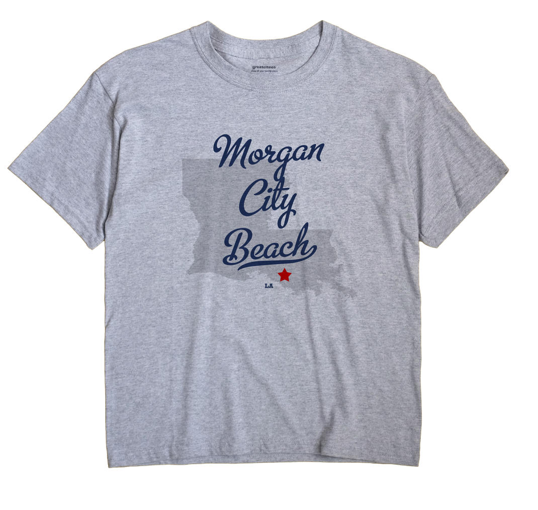 Morgan City Beach, Louisiana LA Souvenir Shirt