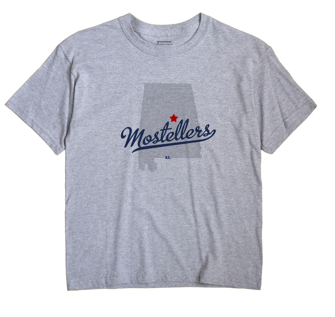 Mostellers, Alabama AL Souvenir Shirt