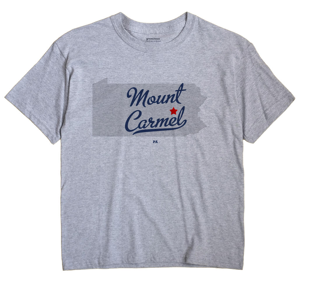 Mount Carmel, Pennsylvania PA Souvenir Shirt