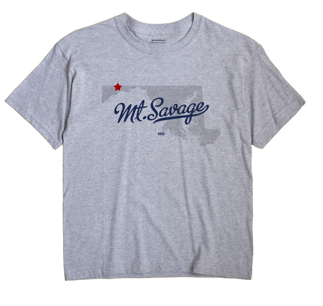 Mt.Savage, Maryland MD Souvenir Shirt