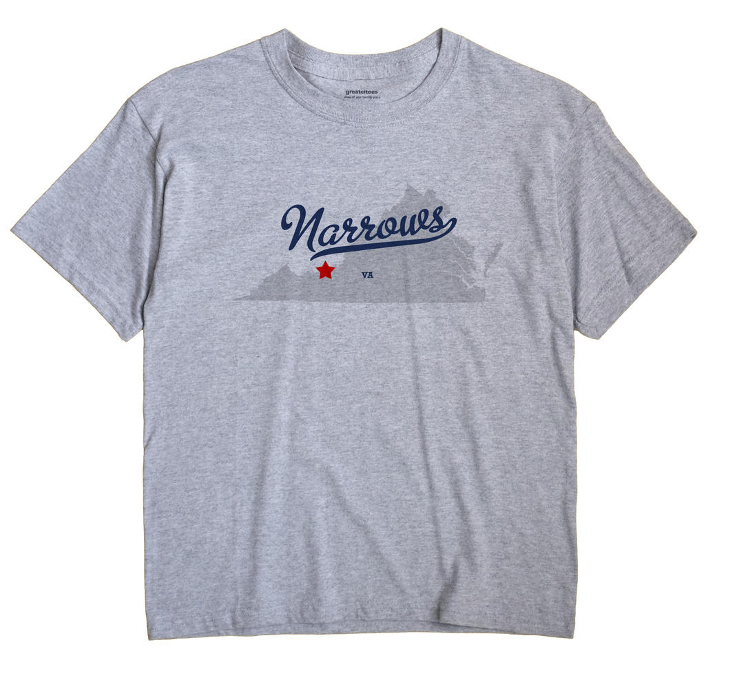 Narrows, Virginia VA Souvenir Shirt