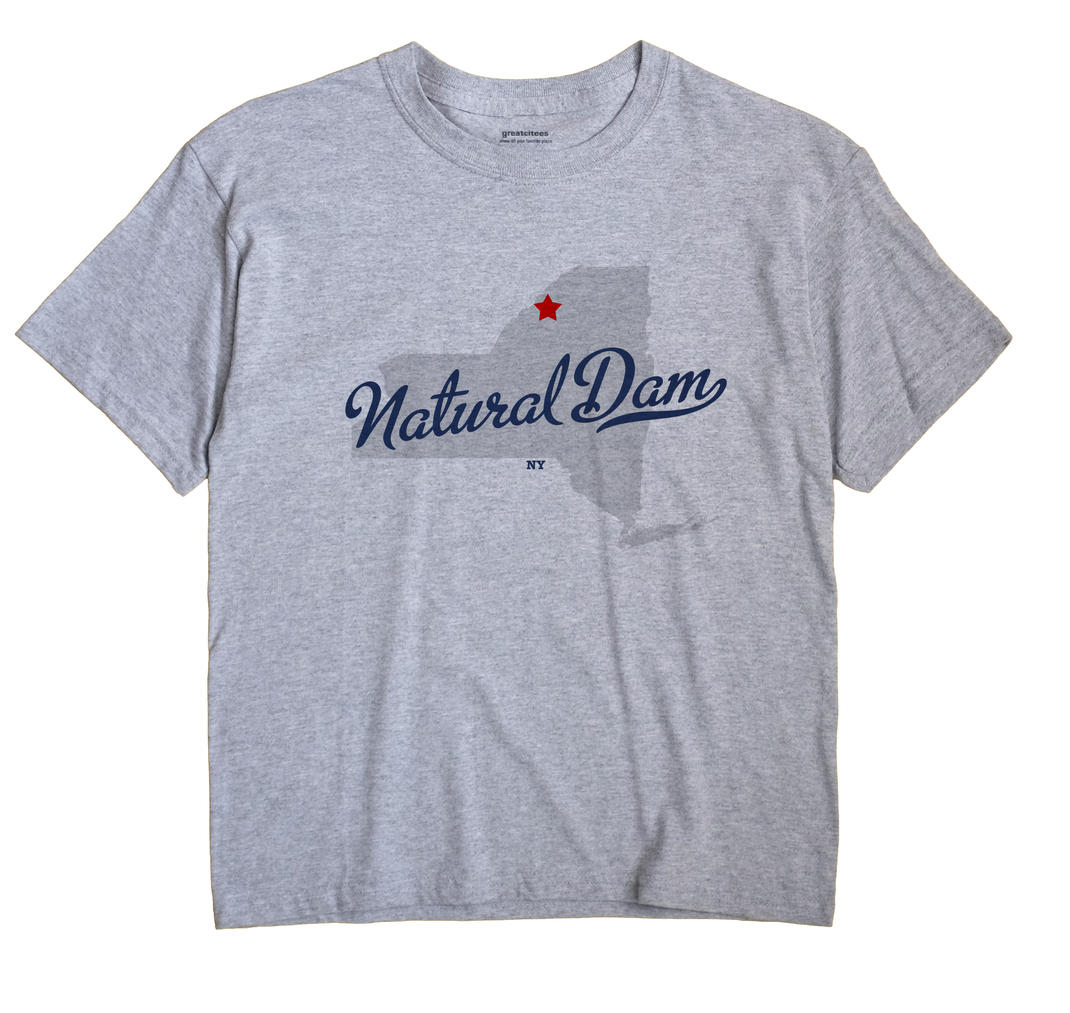 Natural Dam, New York NY Souvenir Shirt