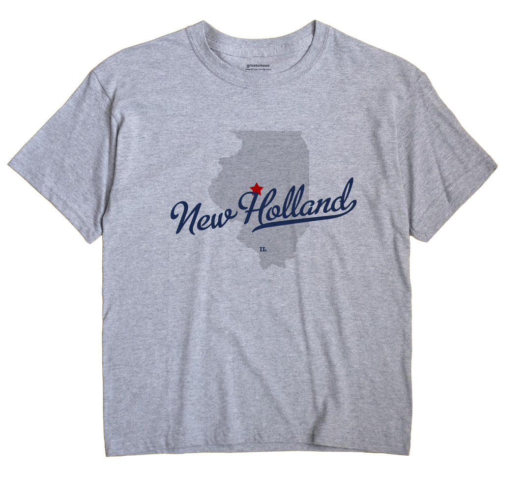 New Holland, Illinois IL Souvenir Shirt