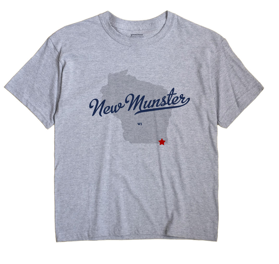 New Munster, Wisconsin WI Souvenir Shirt