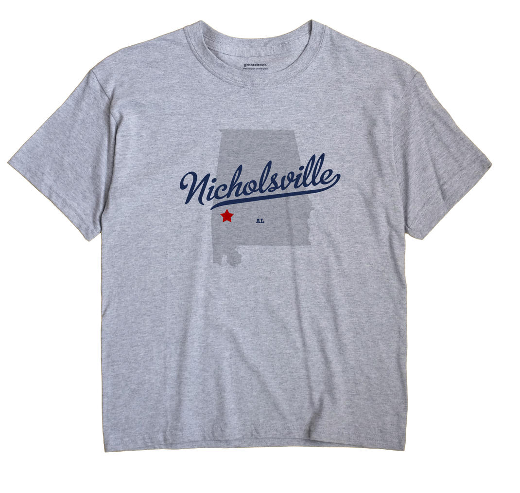 Nicholsville, Alabama AL Souvenir Shirt