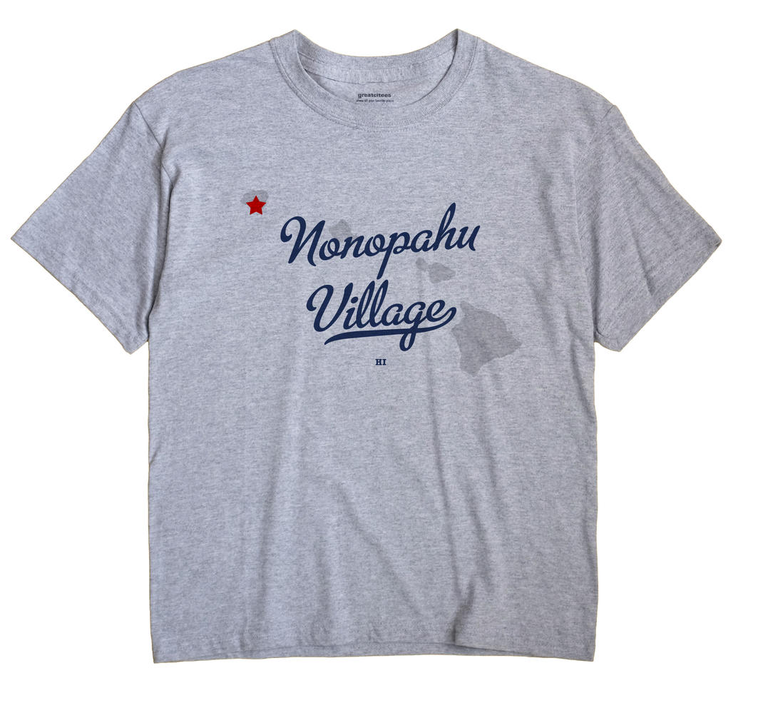 Nonopahu Village, Hawaii HI Souvenir Shirt