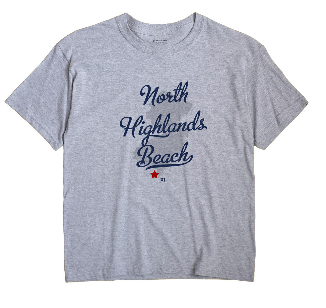 North Highlands Beach, New Jersey NJ Souvenir Shirt