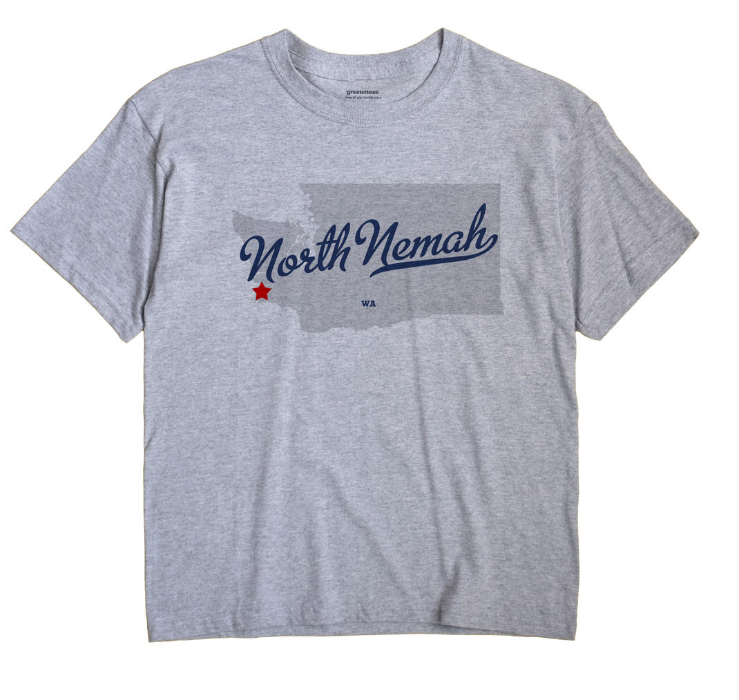 North Nemah, Washington WA Souvenir Shirt