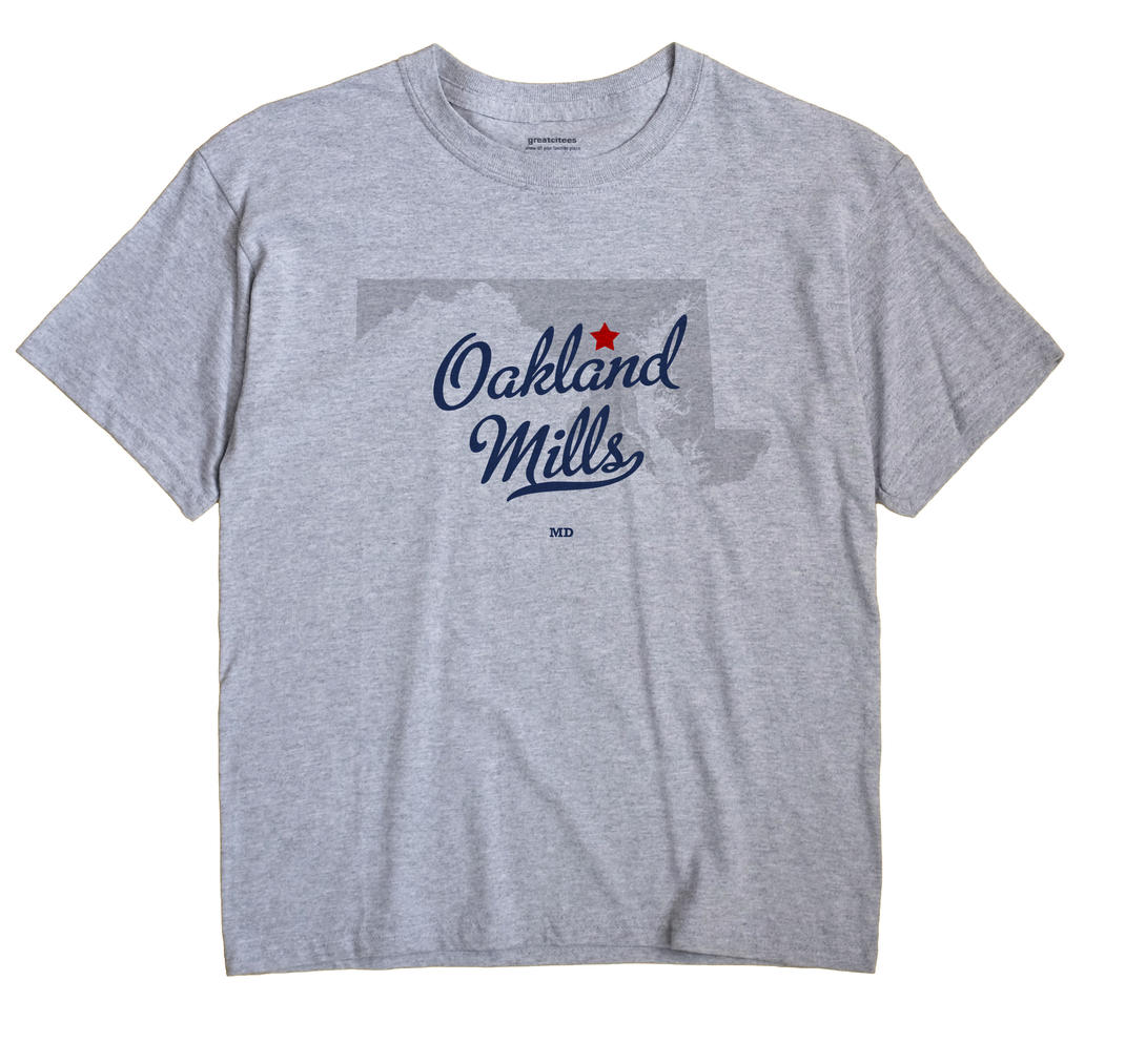 Oakland Mills, Maryland MD Souvenir Shirt