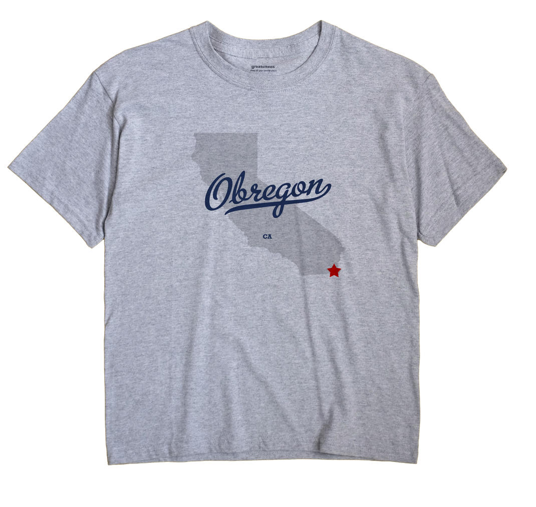 Obregon, California CA Souvenir Shirt