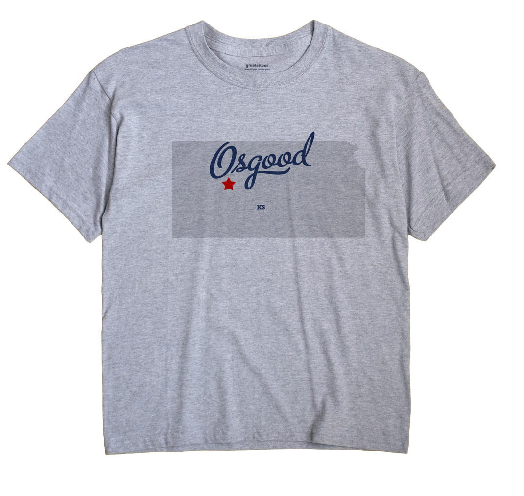Osgood, Kansas KS Souvenir Shirt