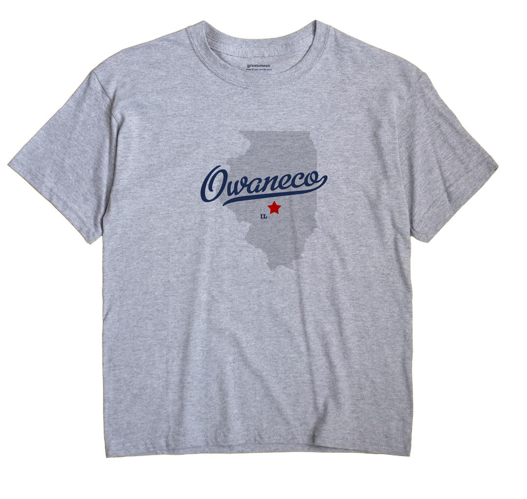 Owaneco, Illinois IL Souvenir Shirt